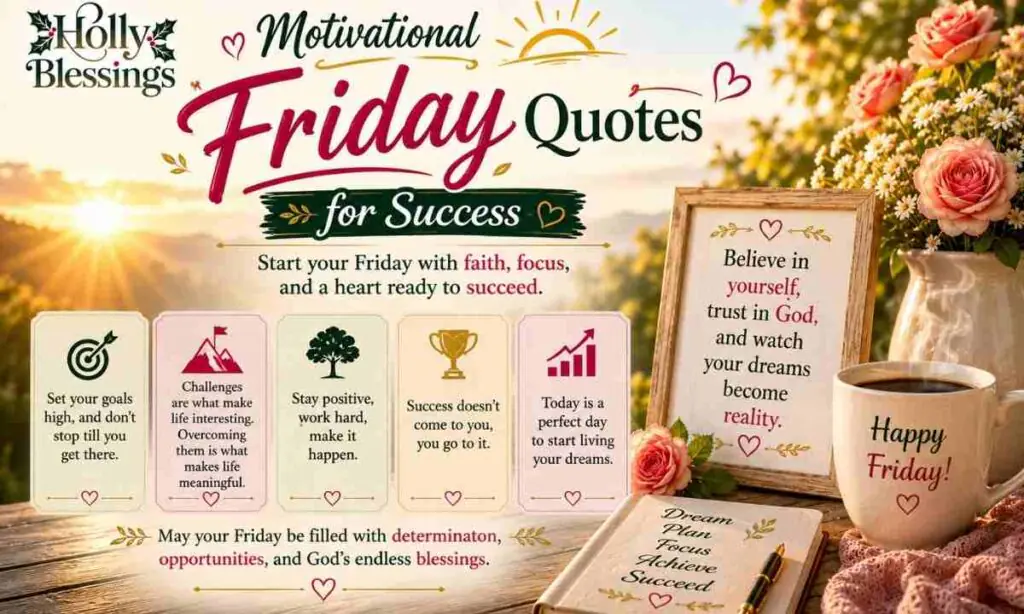Motivational Friday Quotes for Success