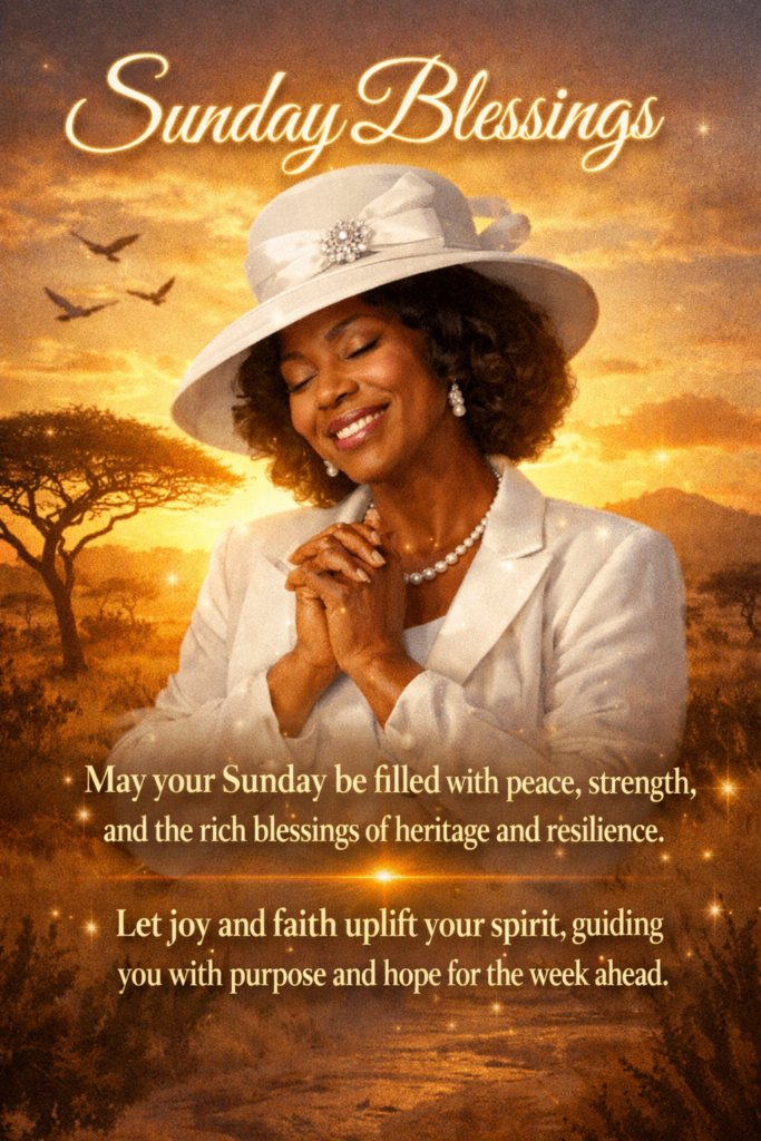 African American Sunday Blessings (Powerful and Uplifting)