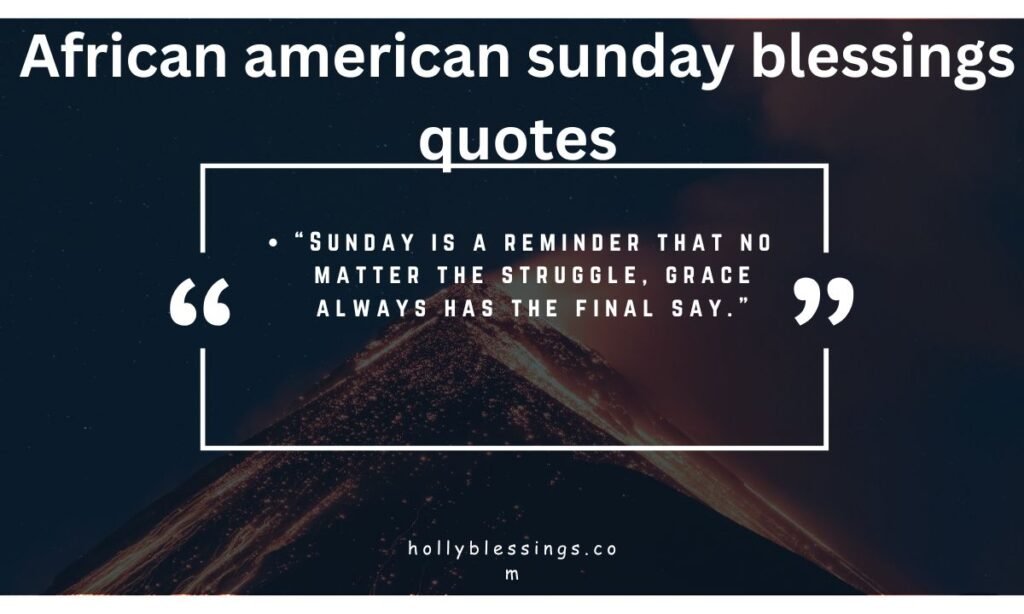 African american sunday blessings quotes_