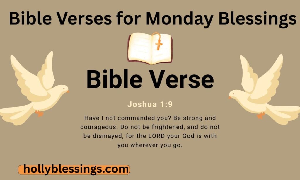 Bible Verses for Monday Blessings