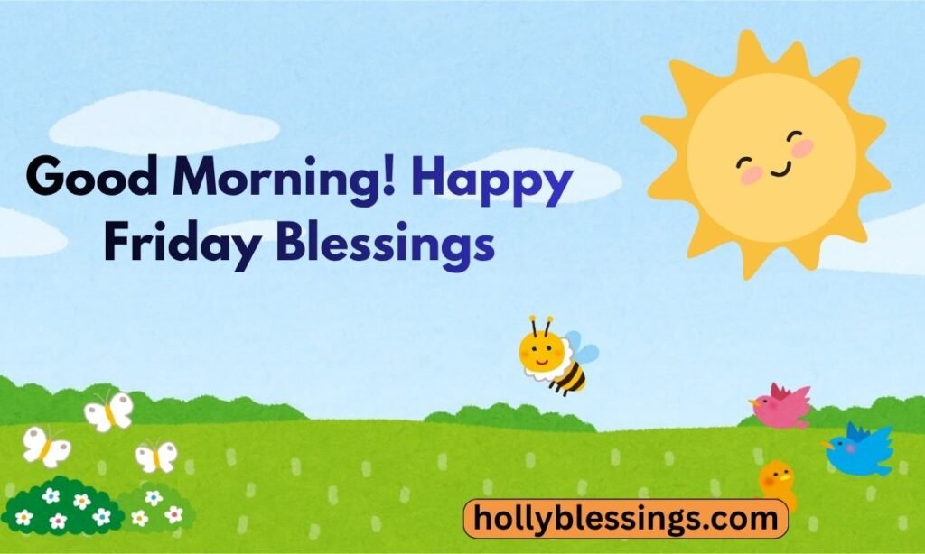 Good Morning! Happy Friday Blessings