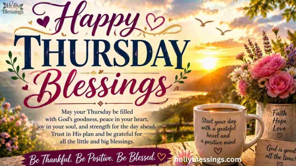 Happy Thursday Blessings