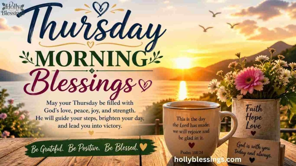 Motivational Thursday Morning Blessings