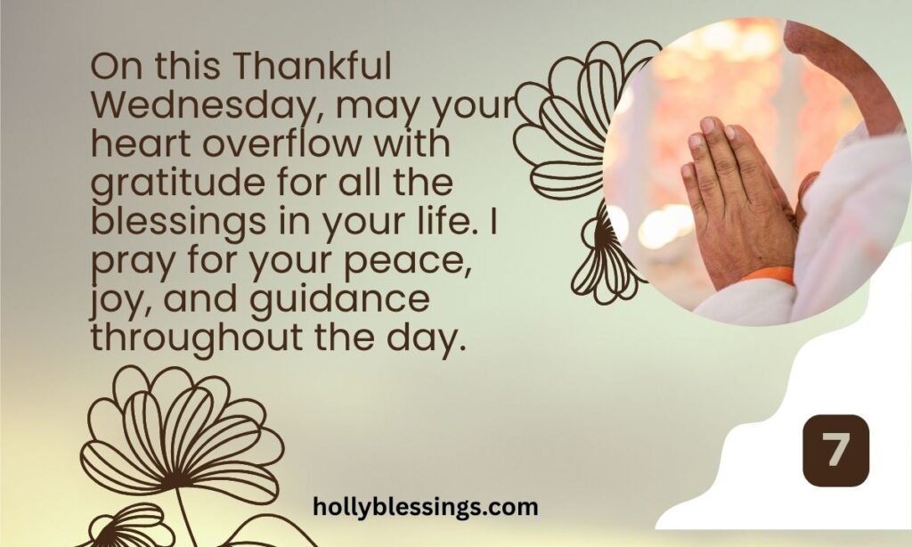 Thankful Wednesday Blessings and Prayers