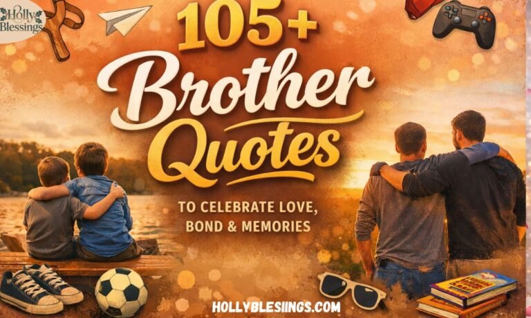105+ Brother Quotes to Celebrate Love, Bond & Memories