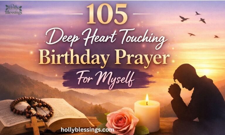 105 Deep Heart Touching Birthday Prayer For Myself
