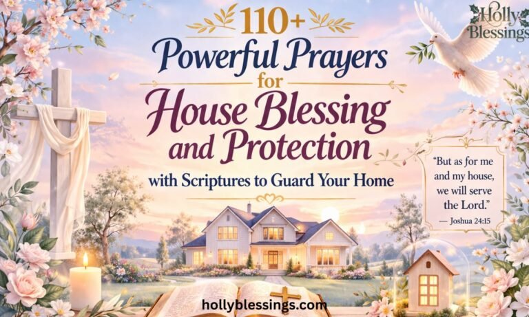 110+ Powerful Prayers for House Blessing and Protection with Scriptures to Guard Your Home