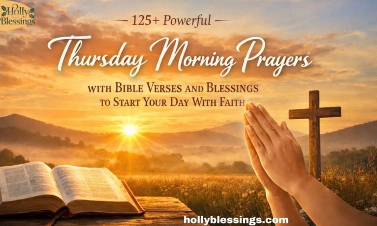 125+ Powerful Thursday Morning Prayers with Bible Verses and Blessings to Start Your Day With Faith
