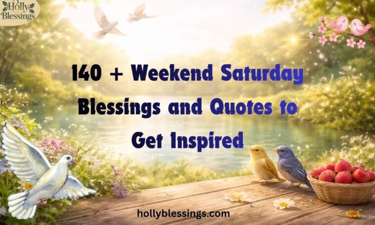 140 + Weekend Saturday Blessings and Quotes to Get Inspired