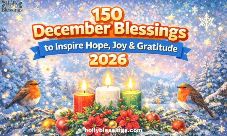 150 December Blessings to Inspire Hope, Joy & Gratitude 2026