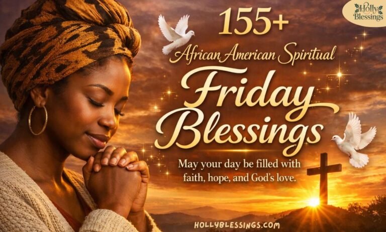 155+ African American Spiritual Friday Blessings