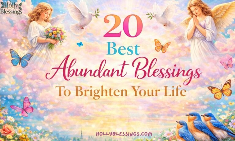 20 Best Abundant Blessings To Brighten Your Life