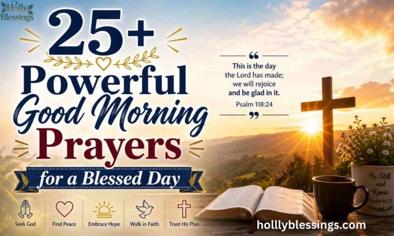 25+ Powerful Good Morning Prayers for a Blessed Day