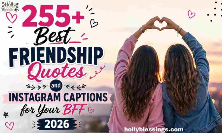 255+ Best Friendship Quotes and Instagram Captions for Your BFF 2026