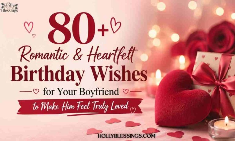 80+ Romantic & Heartfelt Birthday Wishes for Your Boyfriend to Make Him Feel Truly Loved