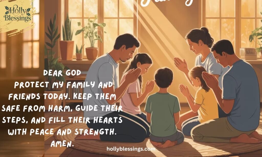 A Morning Prayer of Protection for My Family and Friends