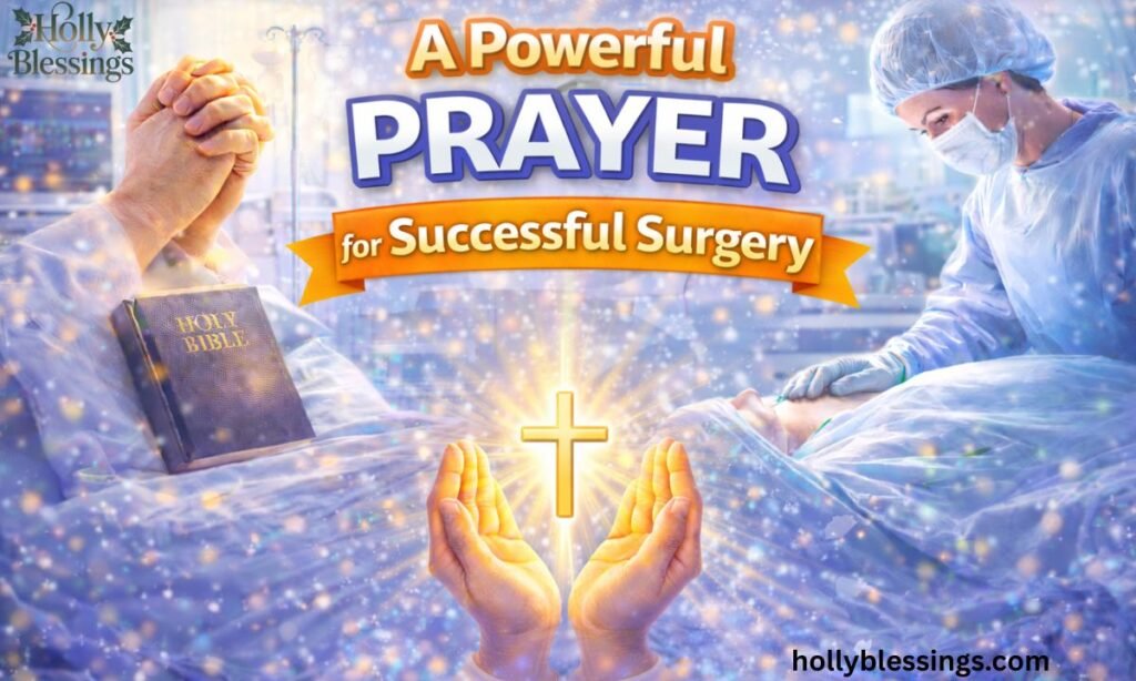 A Powerful Prayer for Successful Surgery