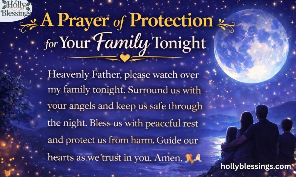 A Prayer of Protection for Your Family Tonight