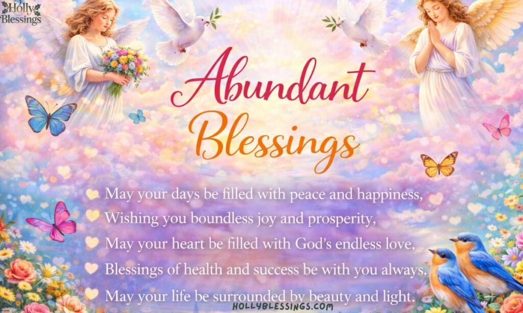 Abundant Blessings