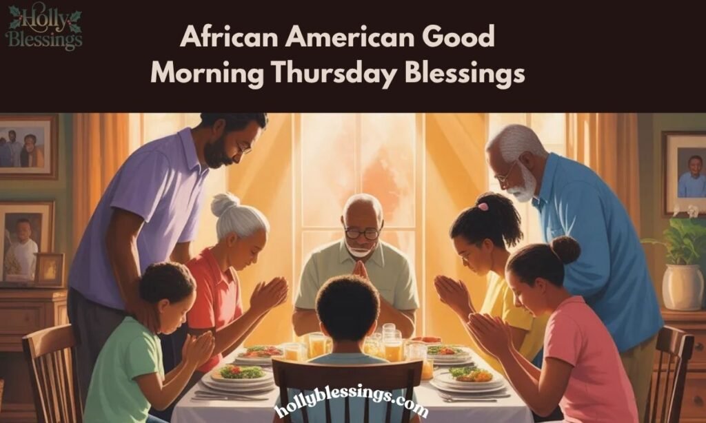 African American Good Morning Thursday Blessings