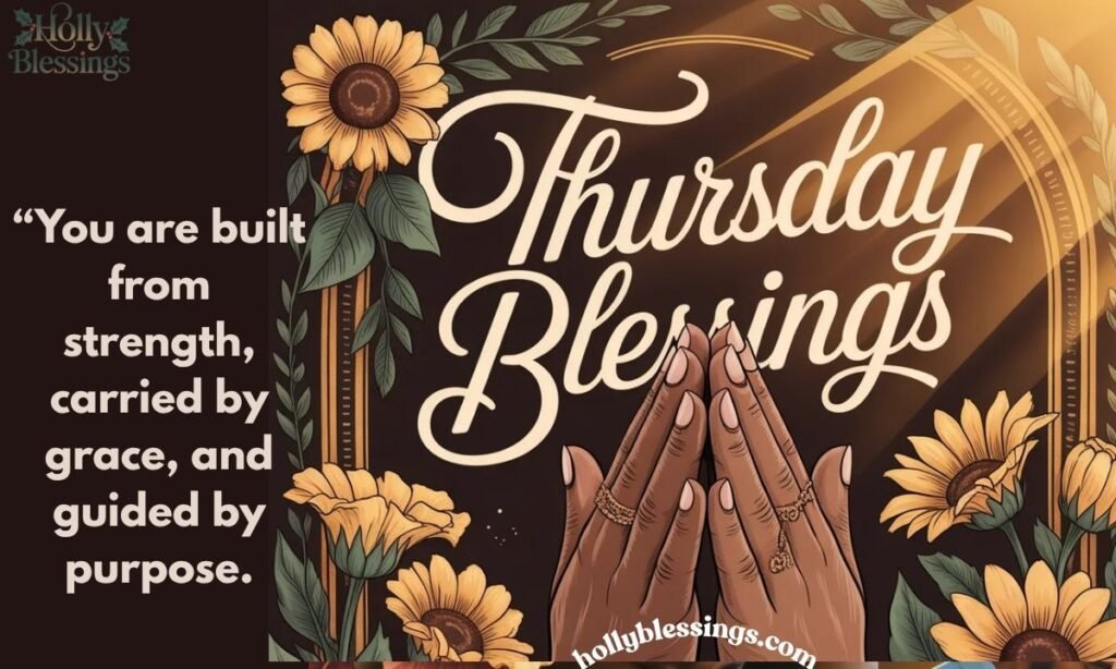 African American Thursday Blessings Quotes
