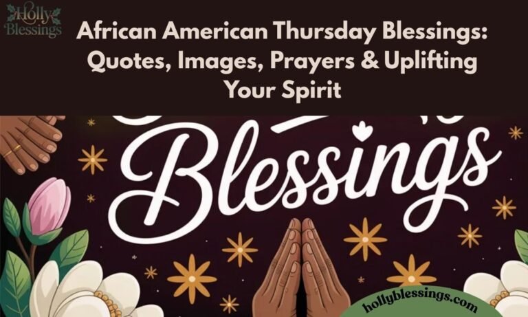 African American Thursday Blessings Quotes, Images, Prayers & Uplifting Your Spirit