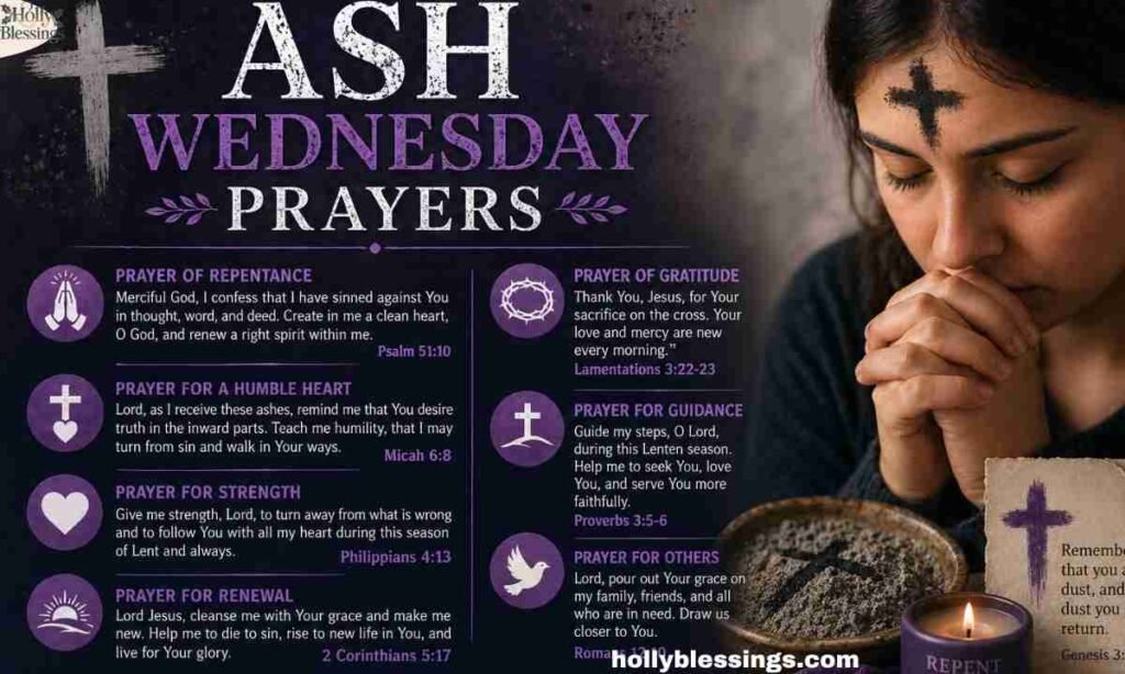 Ash Wednesday Prayers