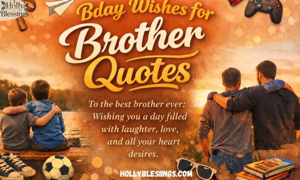 Bday Wishes for Brother Quotes