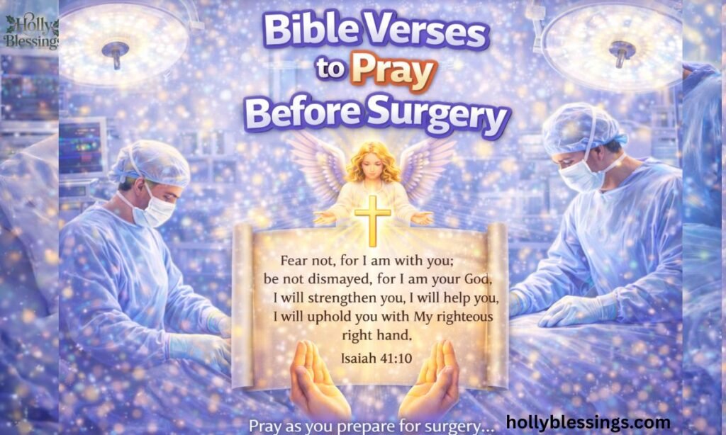 Bible Verses to Pray Before Surgery