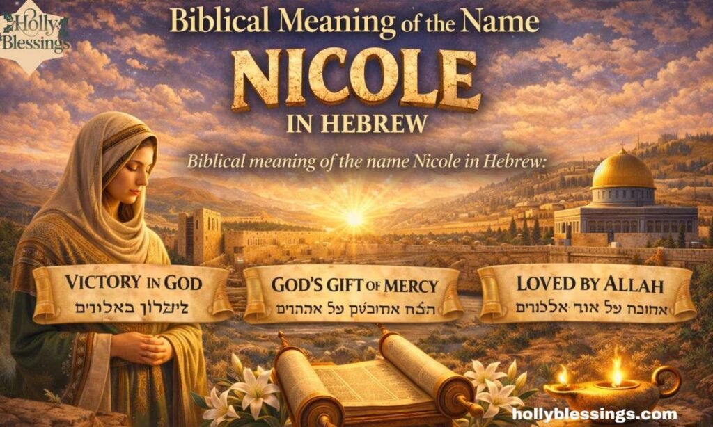 Biblical Meaning of the Name Nicole in Hebrew