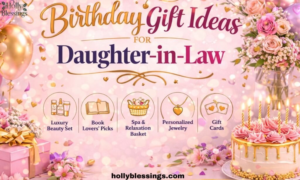 Birthday Gift Ideas for Daughter-in-Law