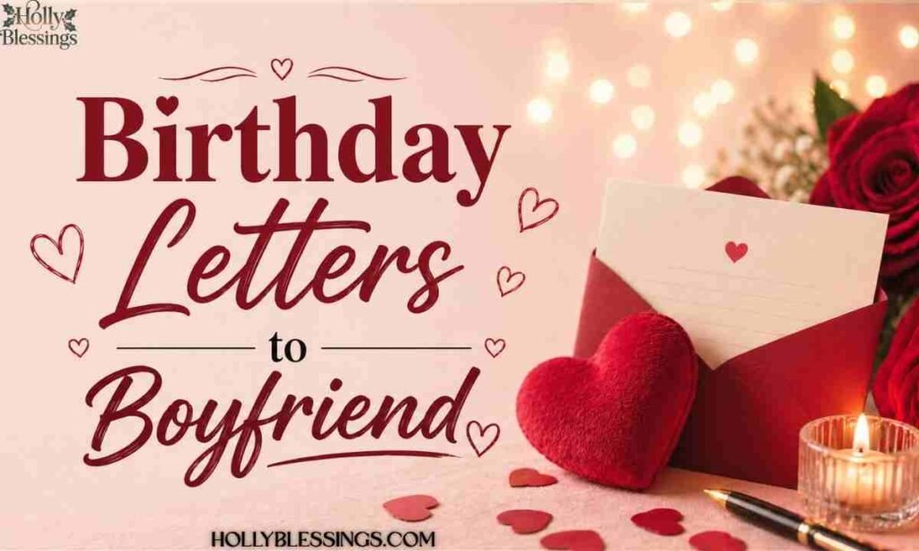 Birthday Letters to Boyfriend