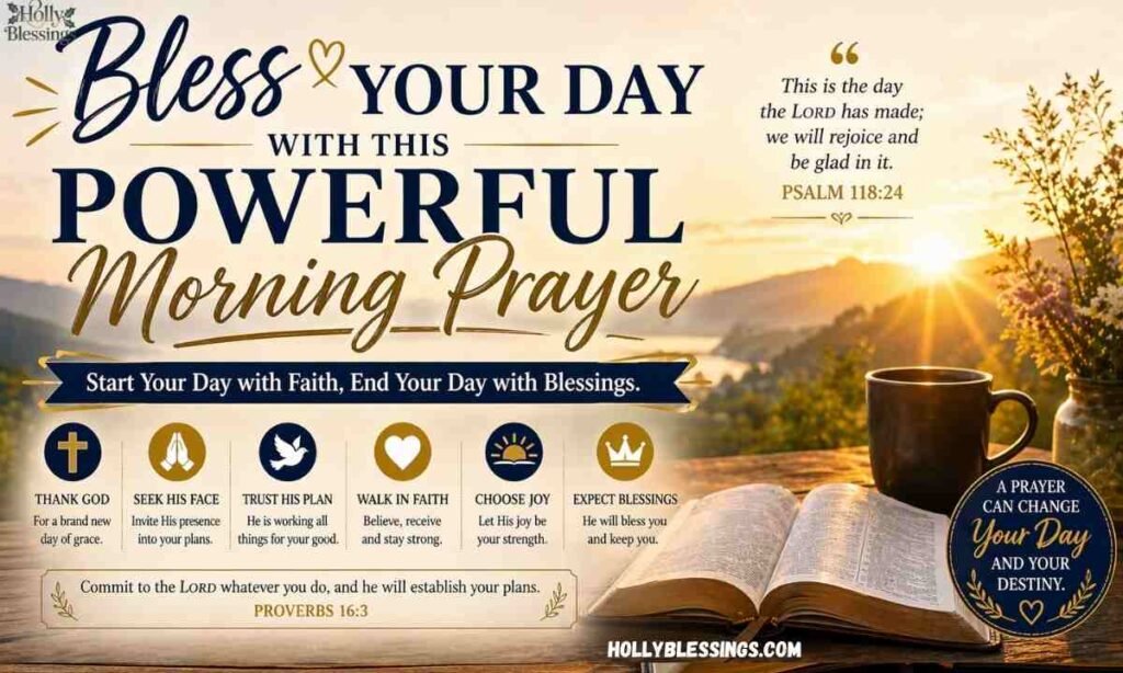 Bless Your Day with This Powerful Morning Praye