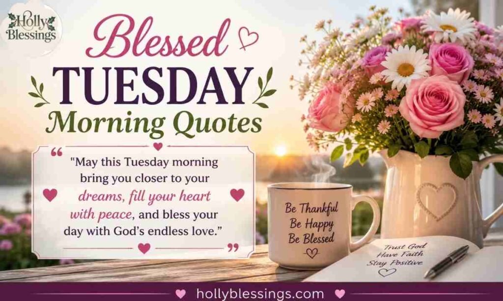 Blessed Tuesday Morning Quotes