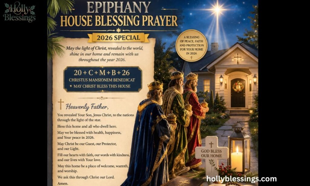 Epiphany House Blessing Prayer (2026 Special)