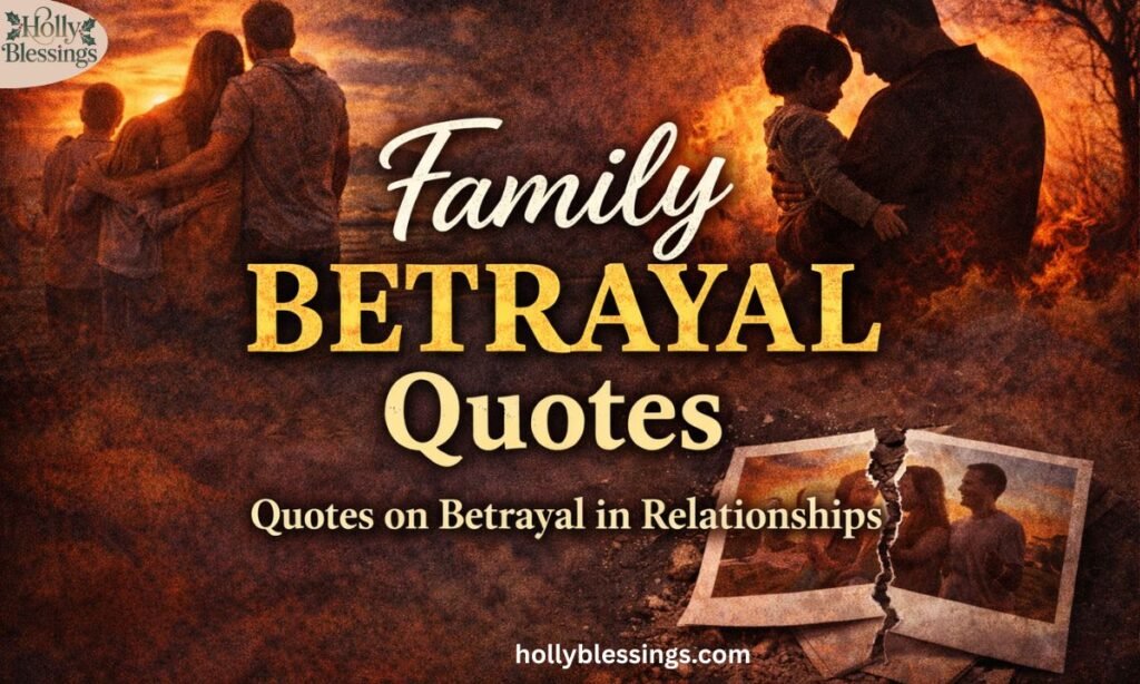 Family Betrayal Quotes — Quotes on Betrayal in Relationships