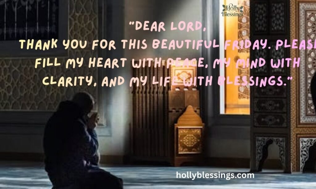 Good Morning Friday Prayers