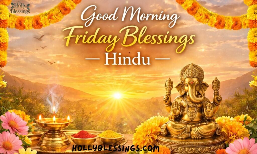Good Morning Friday blessings hindu