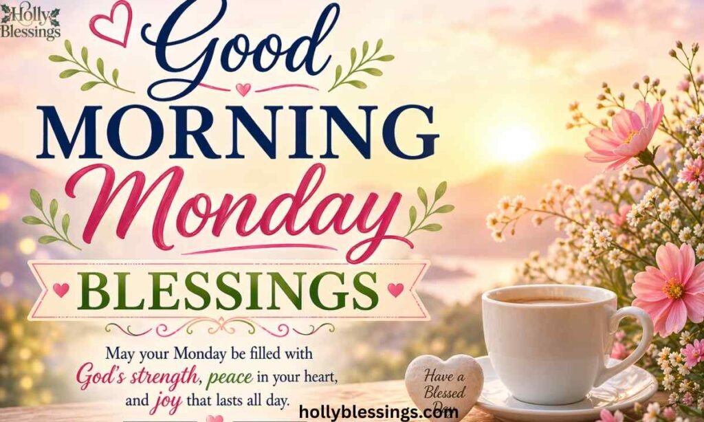 Good Morning Monday Blessings