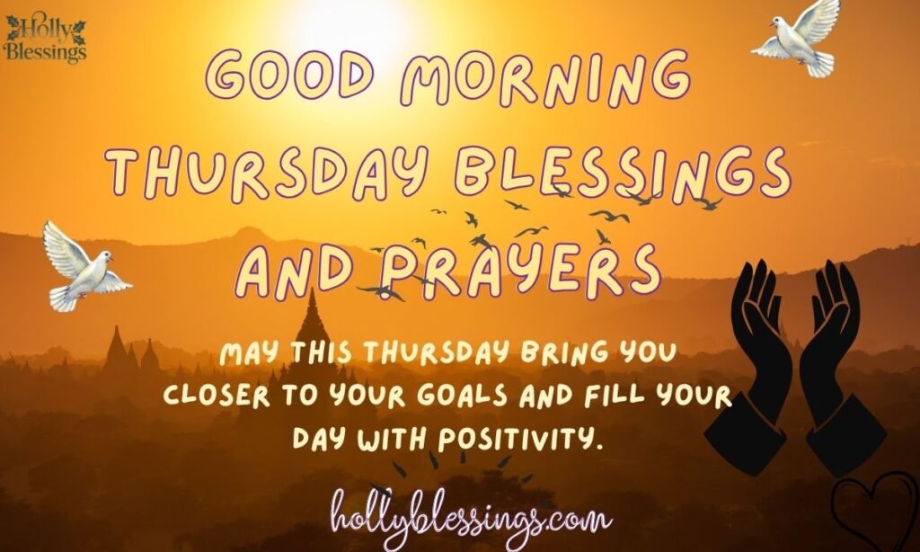 Good Morning Thursday Blessings and Prayers