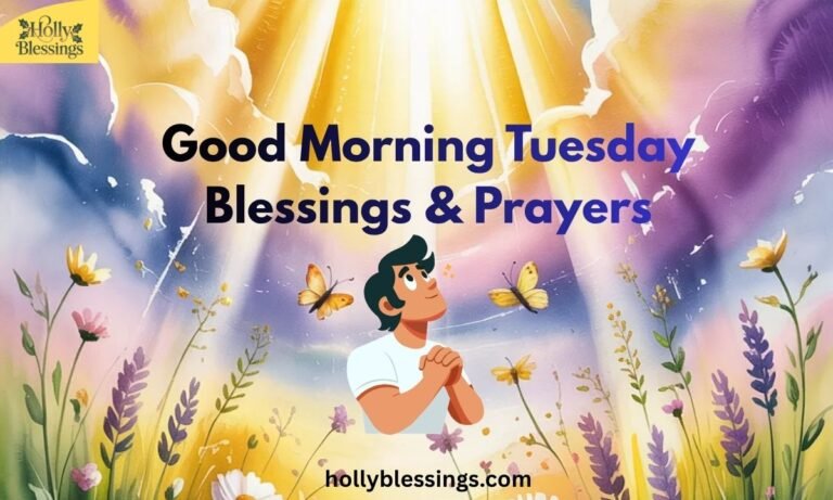 Good Morning Tuesday Blessings & Prayers