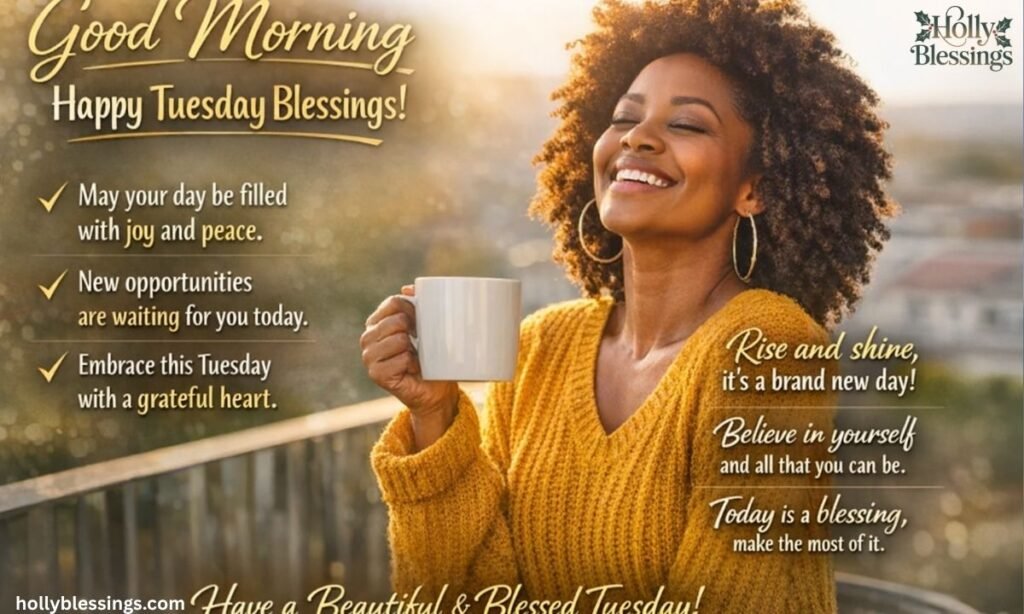Good Morning Tuesday Inspirational Blessings Images and Quotes