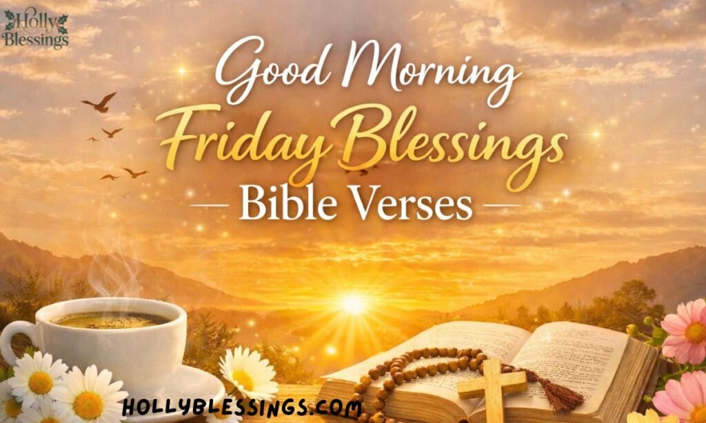 Good morning friday blessings bible verses