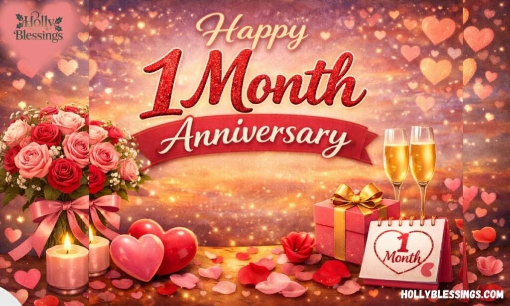 Happy 1 Month Anniversary