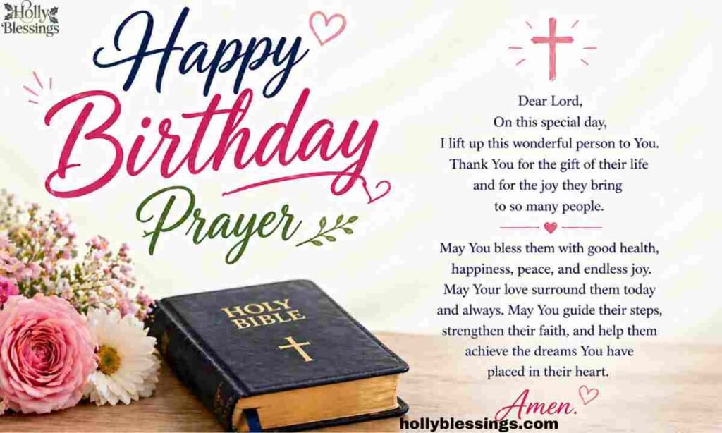 Happy Birthday Prayer