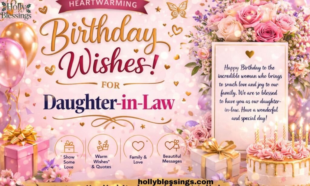 Happy Birthday Wishes for Daughter-in-Law