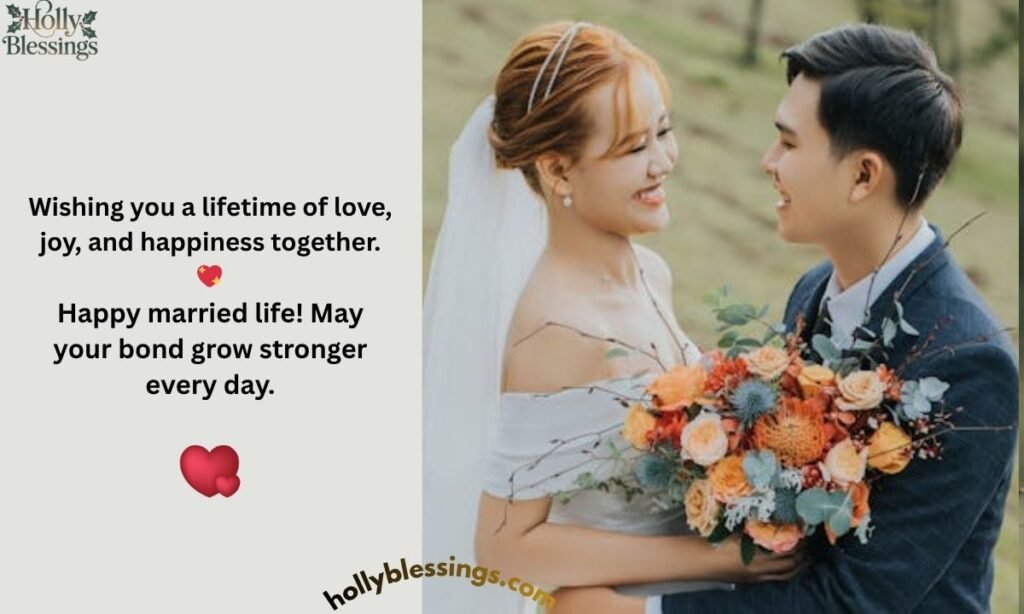 Happy Married Life Wishes