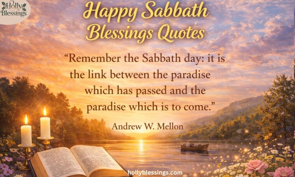 Happy Sabbath Blessings Quotes