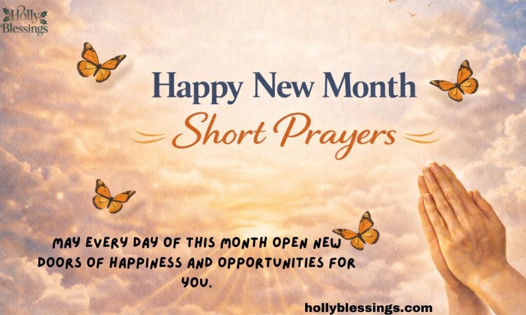 Happy New Month Short Prayers