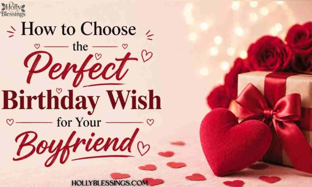 How to Choose the Perfect Birthday Wish for Your Boyfriend